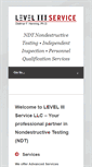 Mobile Screenshot of level3service.com